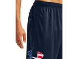 Under Armour Mens Freedom Tech Big Flag Logo Shorts - Quick-Drying Fabric