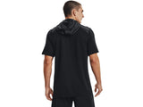 Under Armour Mens UA Command Short Sleeve Hoodie - Sweat Wicking and Heat Trapping