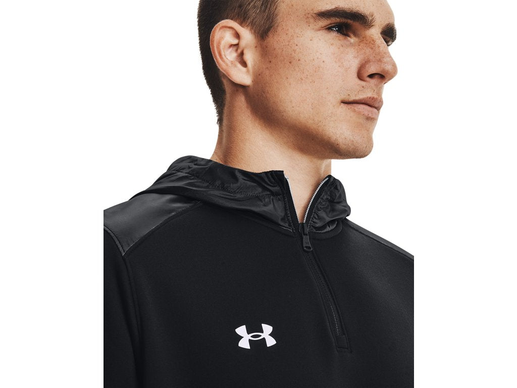 Under Armour Mens UA Command Short Sleeve Hoodie - Sweat Wicking and Heat Trapping