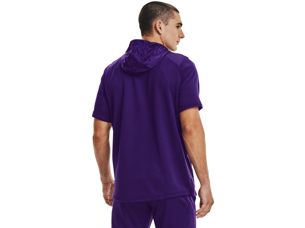 Under Armour Mens UA Command Short Sleeve Hoodie - Sweat Wicking and Heat Trapping