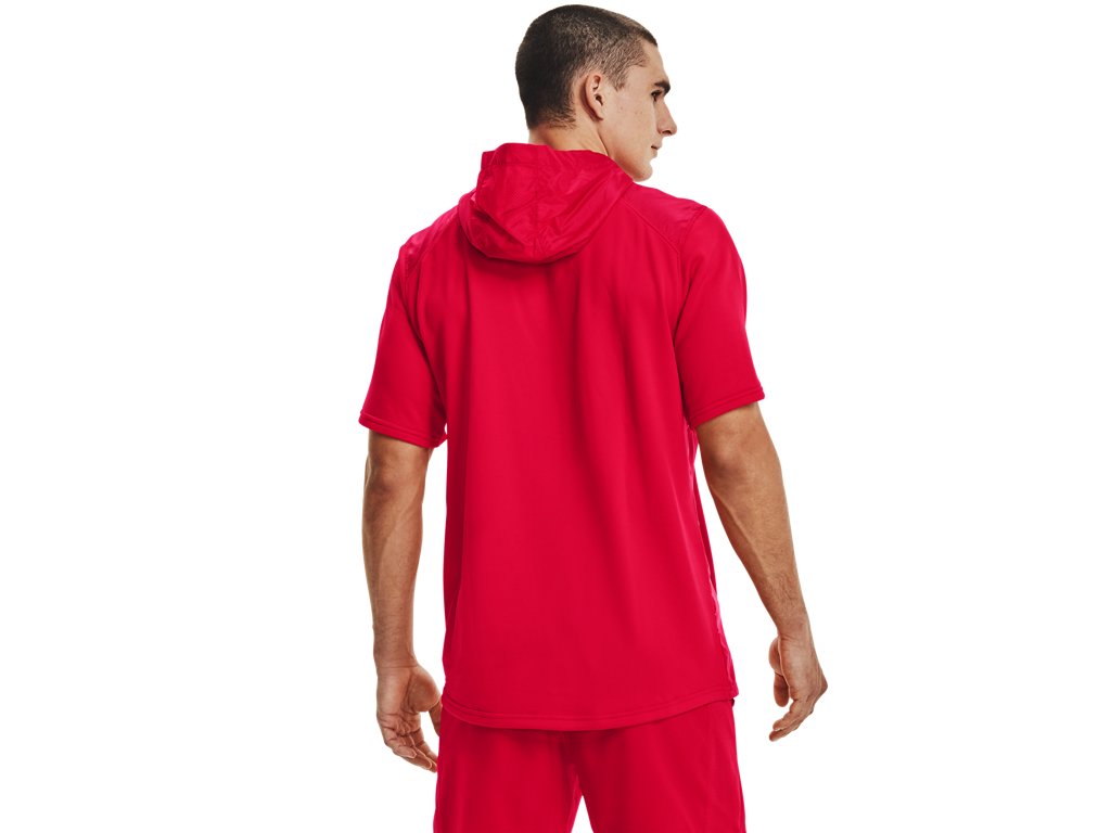 Under Armour Mens UA Command Short Sleeve Hoodie - Sweat Wicking and Heat Trapping