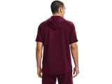 Under Armour Mens UA Command Short Sleeve Hoodie - Sweat Wicking and Heat Trapping