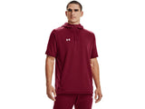 Under Armour Mens UA Command Short Sleeve Hoodie - Sweat Wicking and Heat Trapping