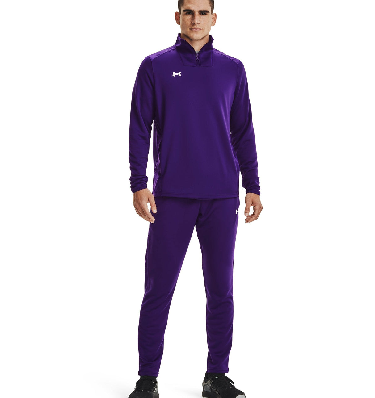 Under Armour Mens Command Quarter Zip - Quick-Dry and Heat-Trapping