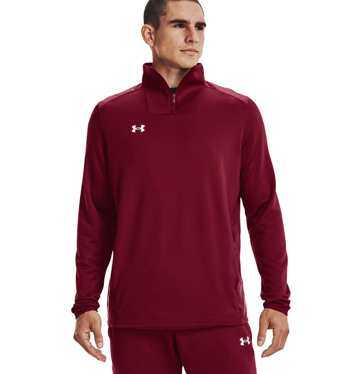 Under Armour Mens Command Quarter Zip - Quick-Dry and Heat-Trapping