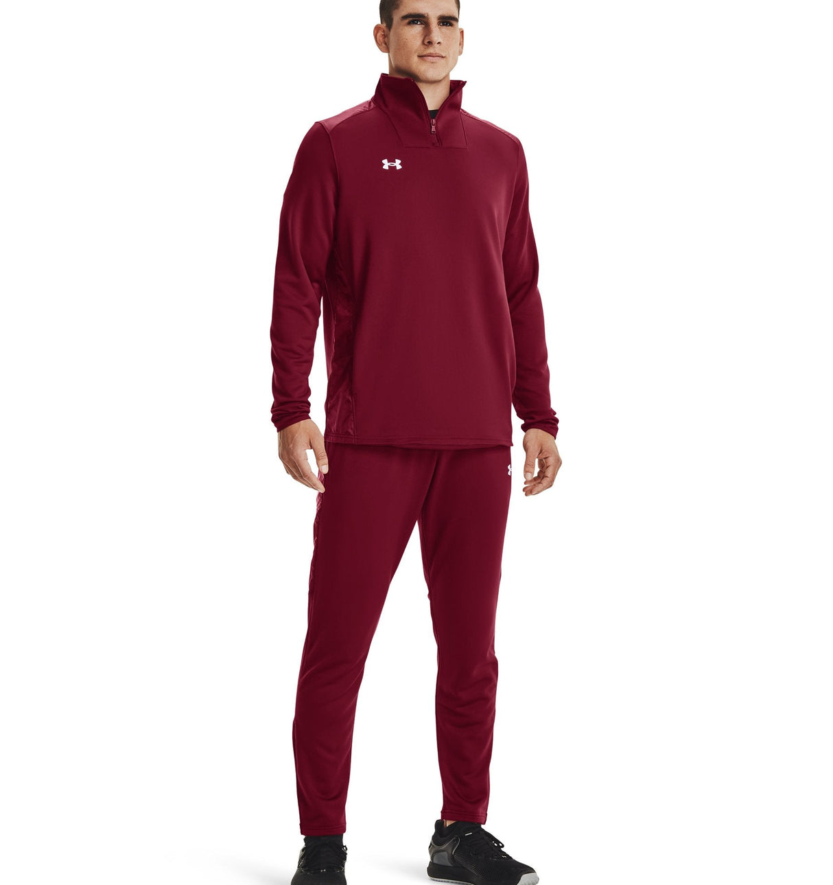 Under Armour Mens Command Quarter Zip - Quick-Dry and Heat-Trapping