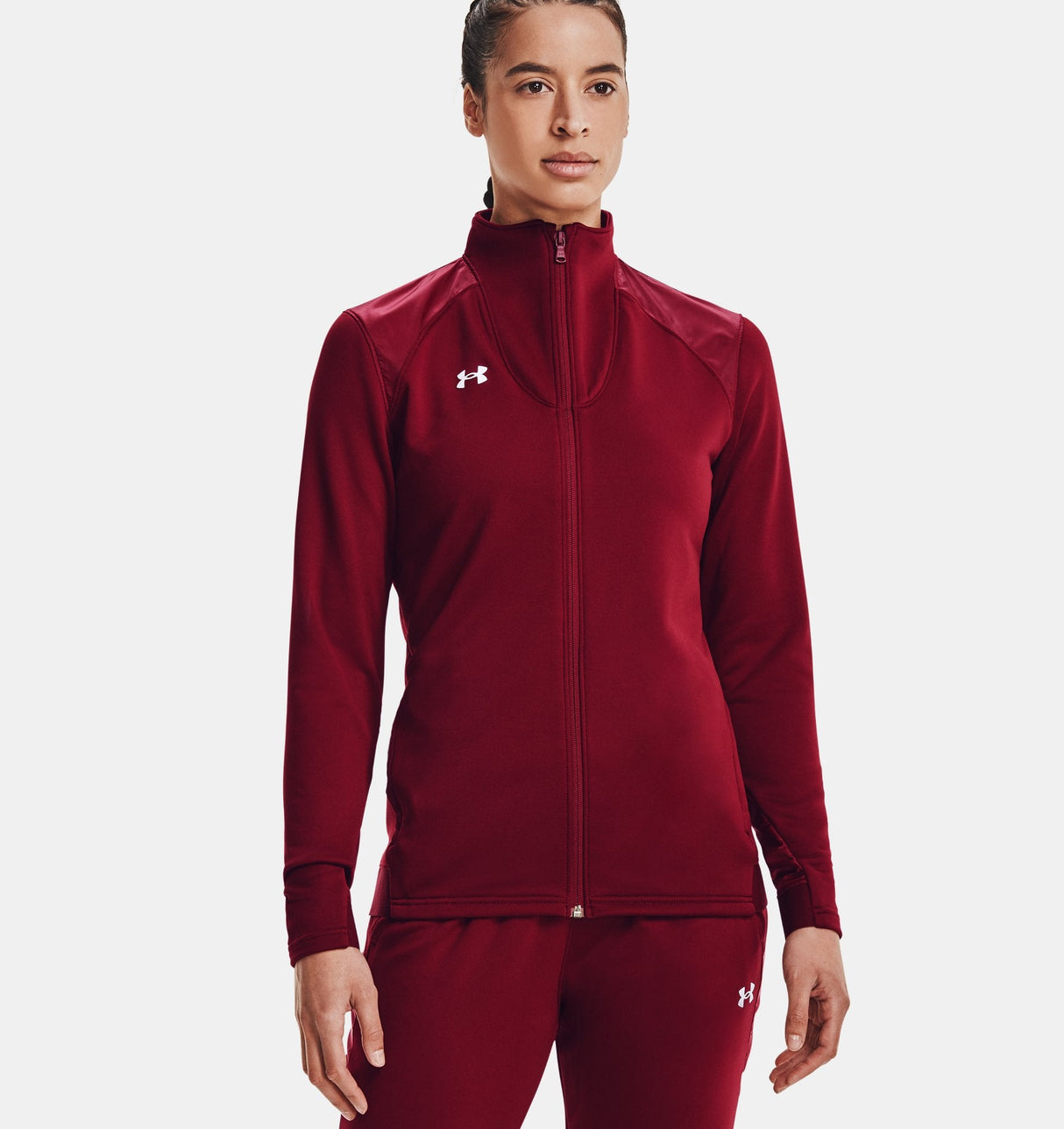 Under Armour Womens Command Warm-Up Full-Zip - Sweat-Wicking & Heat-Trapping