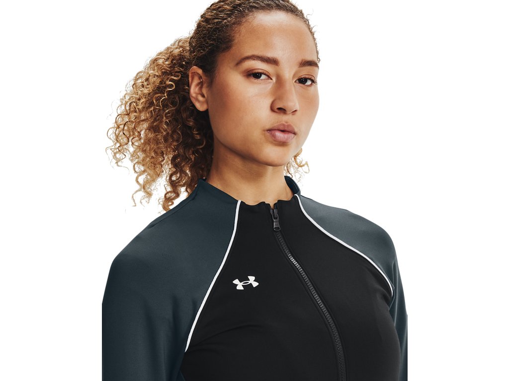 Under Armour Womens Layer Up Full-Zip Jacket - Dual-Layer ColdGear Fabric