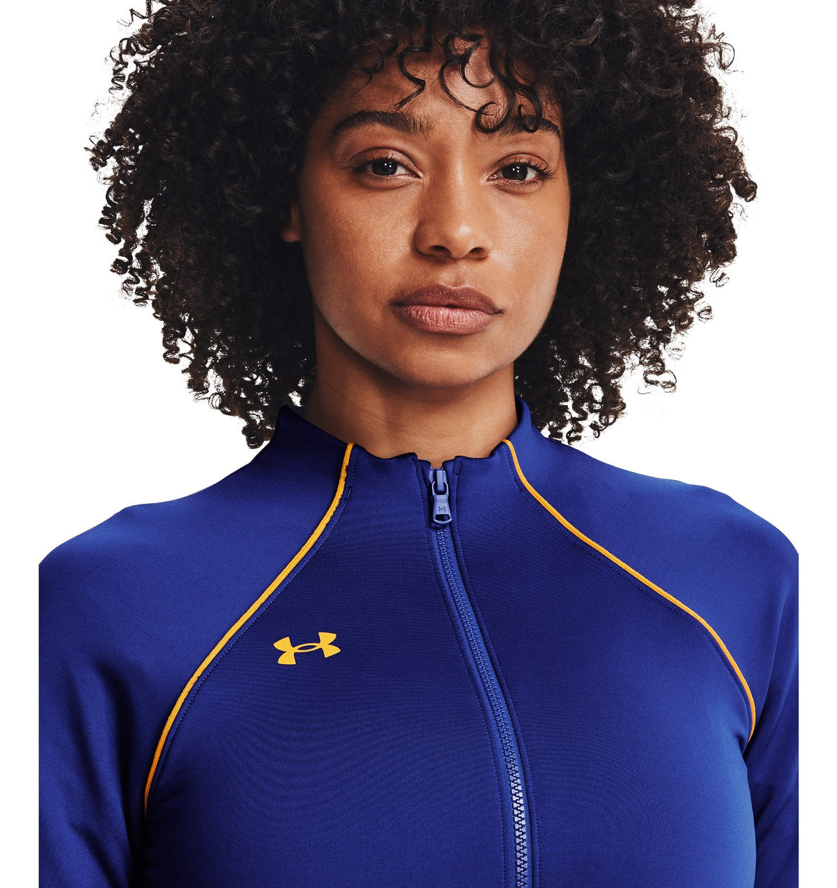 Under Armour Womens Layer Up Full-Zip Jacket - Dual-Layer ColdGear Fabric