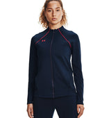 Under Armour Womens Layer Up Full-Zip Jacket - Dual-Layer ColdGear Fabric