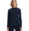 Under Armour Womens Layer Up Full-Zip Jacket - Dual-Layer ColdGear Fabric
