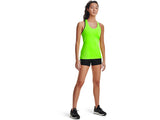 Under Armour Womens HeatGear Mid-Rise Shorty Shorts - Superior Sweat Wicking