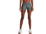 Under Armour Womens HeatGear Mid-Rise Shorty Shorts - Superior Sweat Wicking