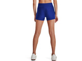 Under Armour Womens HeatGear Mid-Rise Shorty Shorts - Superior Sweat Wicking