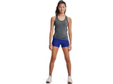Under Armour Womens HeatGear Mid-Rise Shorty Shorts - Superior Sweat Wicking