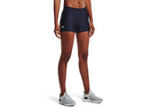 Under Armour Womens HeatGear Mid-Rise Shorty Shorts - Superior Sweat Wicking