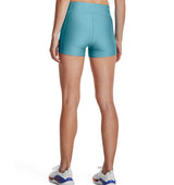Under Armour Womens HeatGear Mid-Rise Shorty Shorts - Superior Sweat Wicking