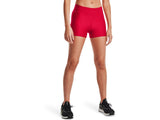 Under Armour Womens HeatGear Mid-Rise Shorty Shorts - Superior Sweat Wicking