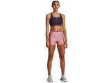 Under Armour Womens HeatGear Mid-Rise Shorty Shorts - Superior Sweat Wicking
