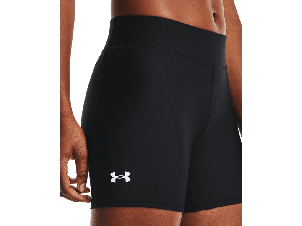Under Armour Womens HeatGear Mid-Rise Middy Shorts - Sweat Wicking