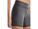 Under Armour Womens HeatGear Mid-Rise Middy Shorts - Sweat Wicking
