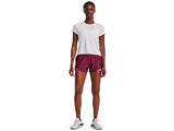 Under Armour Womens Play Up 3.0 Tri Color Shorts - Sweat Wicking
