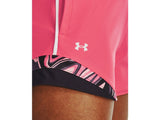 Under Armour Womens Play Up 3.0 Tri Color Shorts - Sweat Wicking