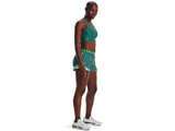 Under Armour Womens Play Up 3.0 Tri Color Shorts - Sweat Wicking