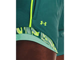 Under Armour Womens Play Up 3.0 Tri Color Shorts - Sweat Wicking