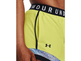 Under Armour Womens Play Up 3.0 Tri Color Shorts - Sweat Wicking