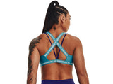 Under Armour Women's Crossback Low Sports Bra - Sweat-Wicking