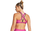 Under Armour Women's Crossback Low Sports Bra - Sweat-Wicking