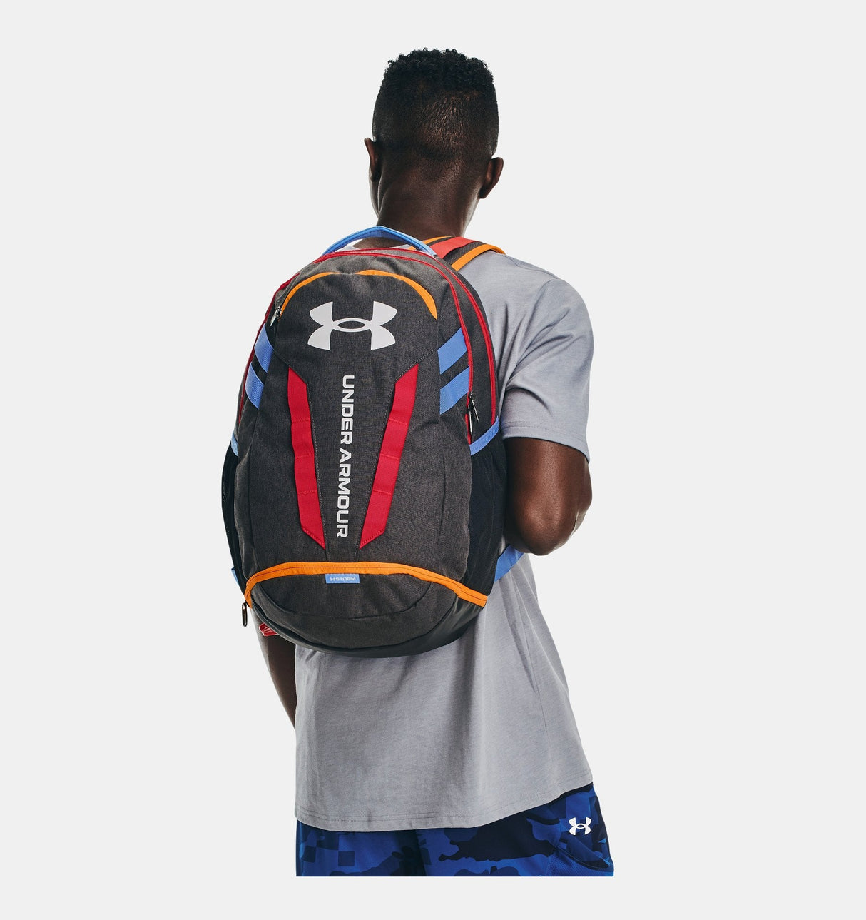 Under Armour Unisex Hustle 5.0 Backpack - Water-Repellent and Durable