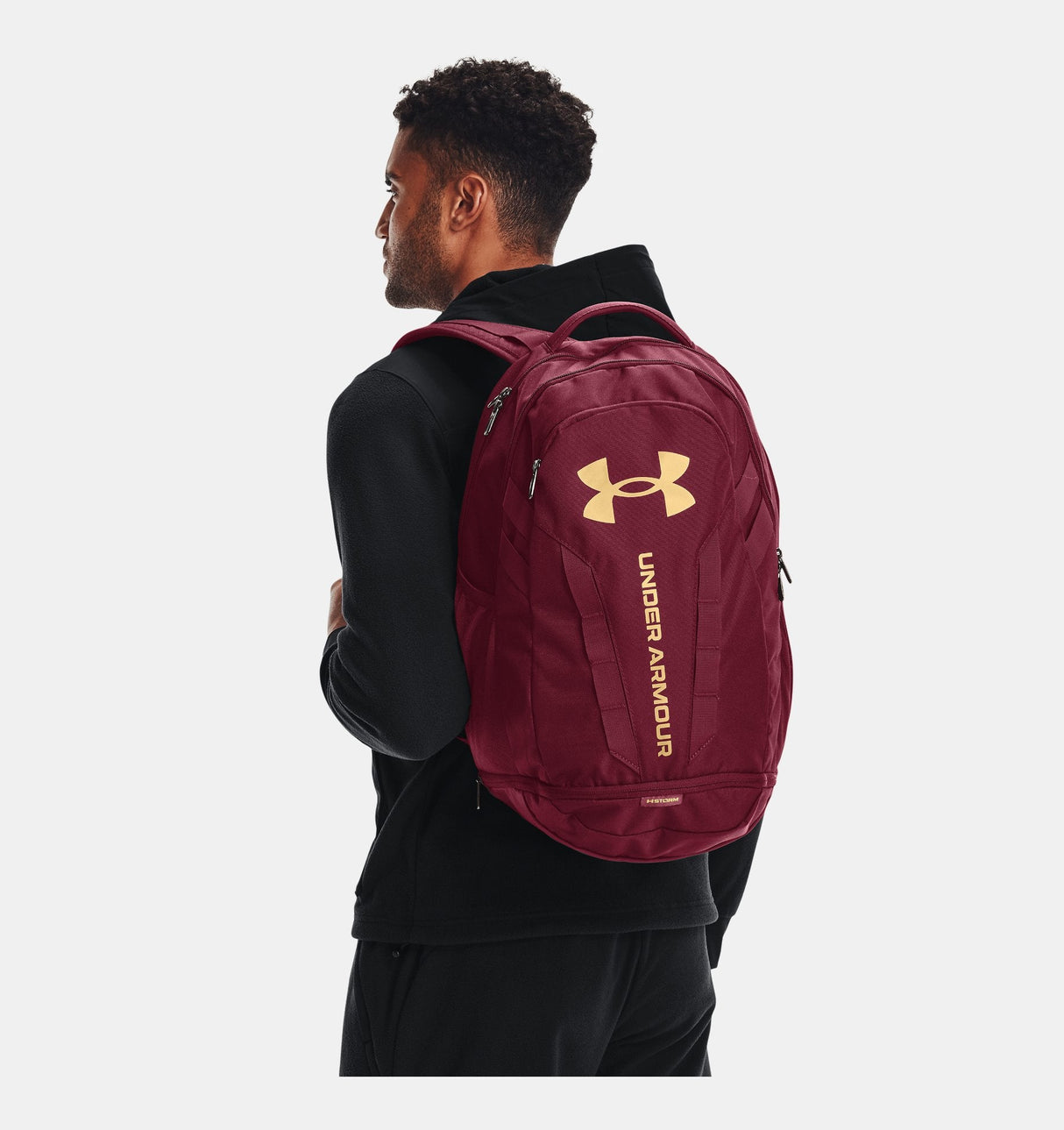 Under Armour Unisex Hustle 5.0 Backpack - Water-Repellent and Durable