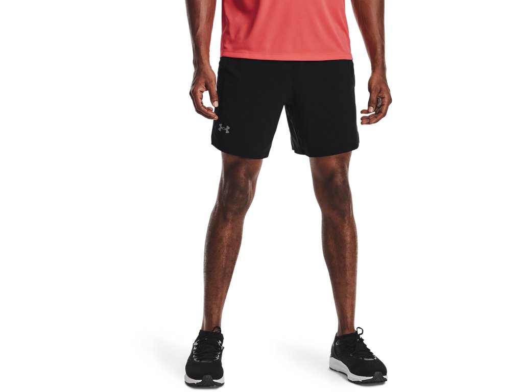 Under Armour Mens UA Launch Run 7in Shorts - Ultra-Light and Stretch-Woven Fabric