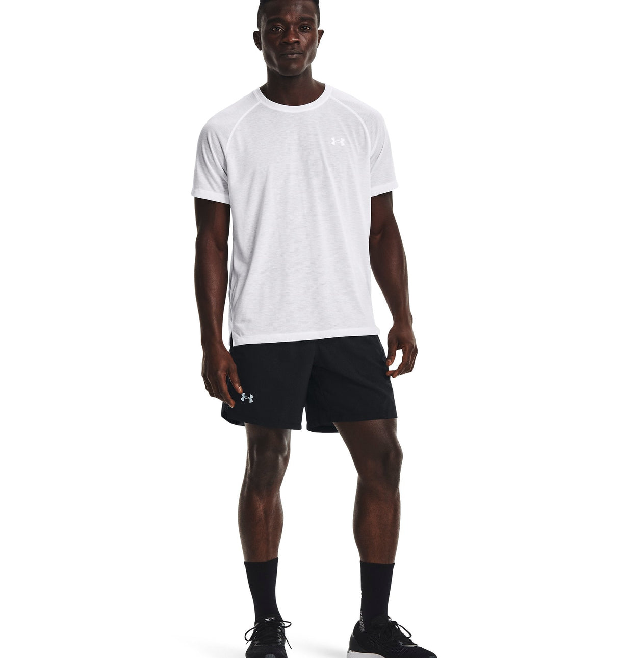 Under Armour Mens UA Launch Run 7in Shorts - Ultra-Light and Stretch-Woven Fabric