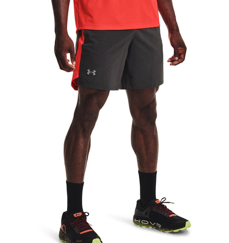 Under Armour Mens UA Launch Run 7in Shorts - Ultra-Light and Stretch-Woven Fabric