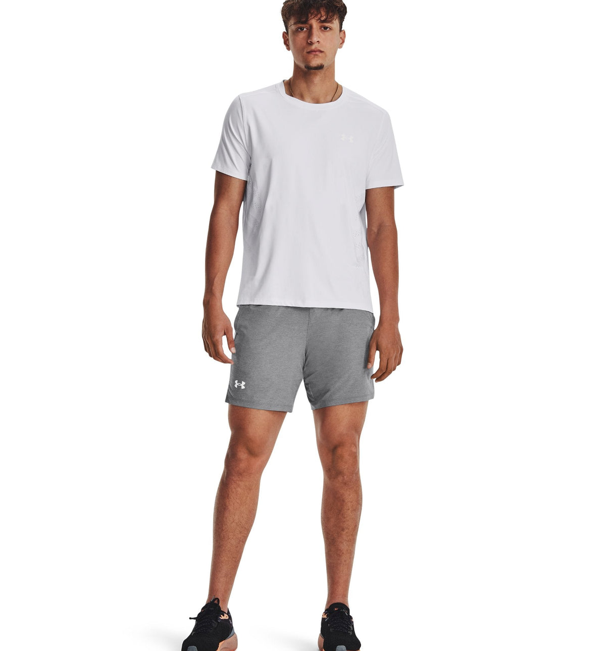 Under Armour Mens UA Launch Run 7in Shorts - Ultra-Light and Stretch-Woven Fabric