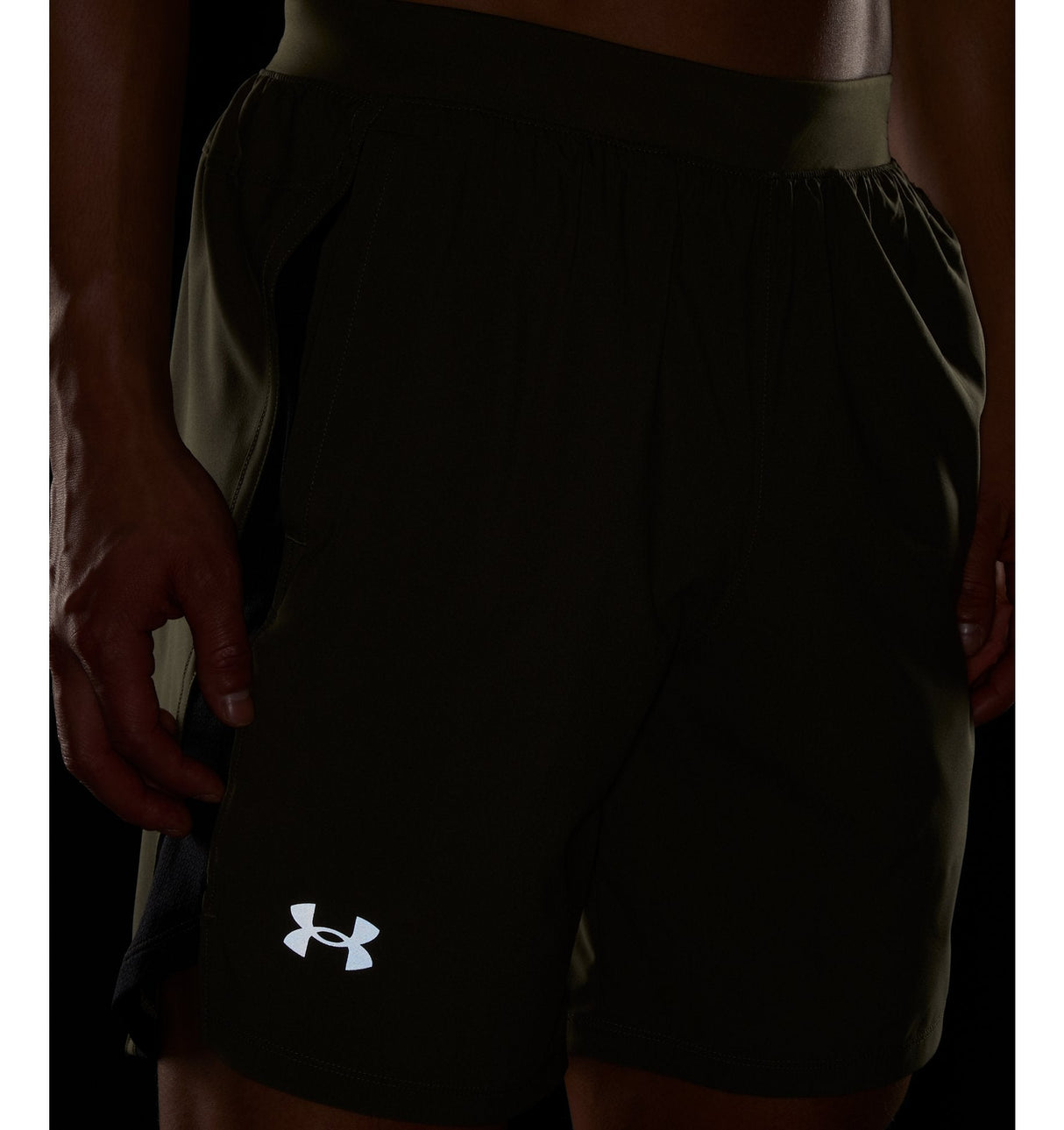 Under Armour Mens UA Launch Run 7in Shorts - Ultra-Light and Stretch-Woven Fabric