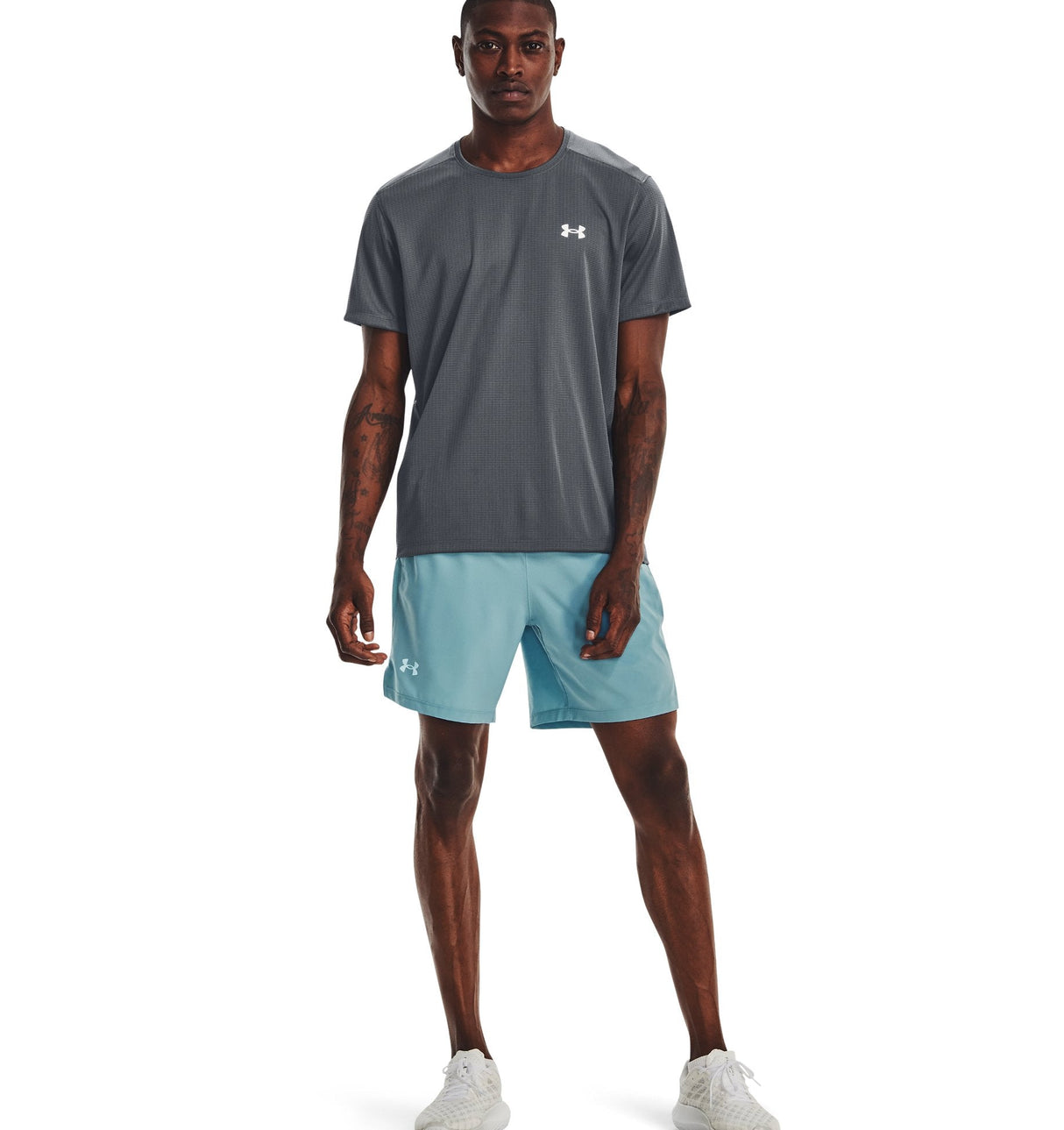 Under Armour Mens UA Launch Run 7in Shorts - Ultra-Light and Stretch-Woven Fabric