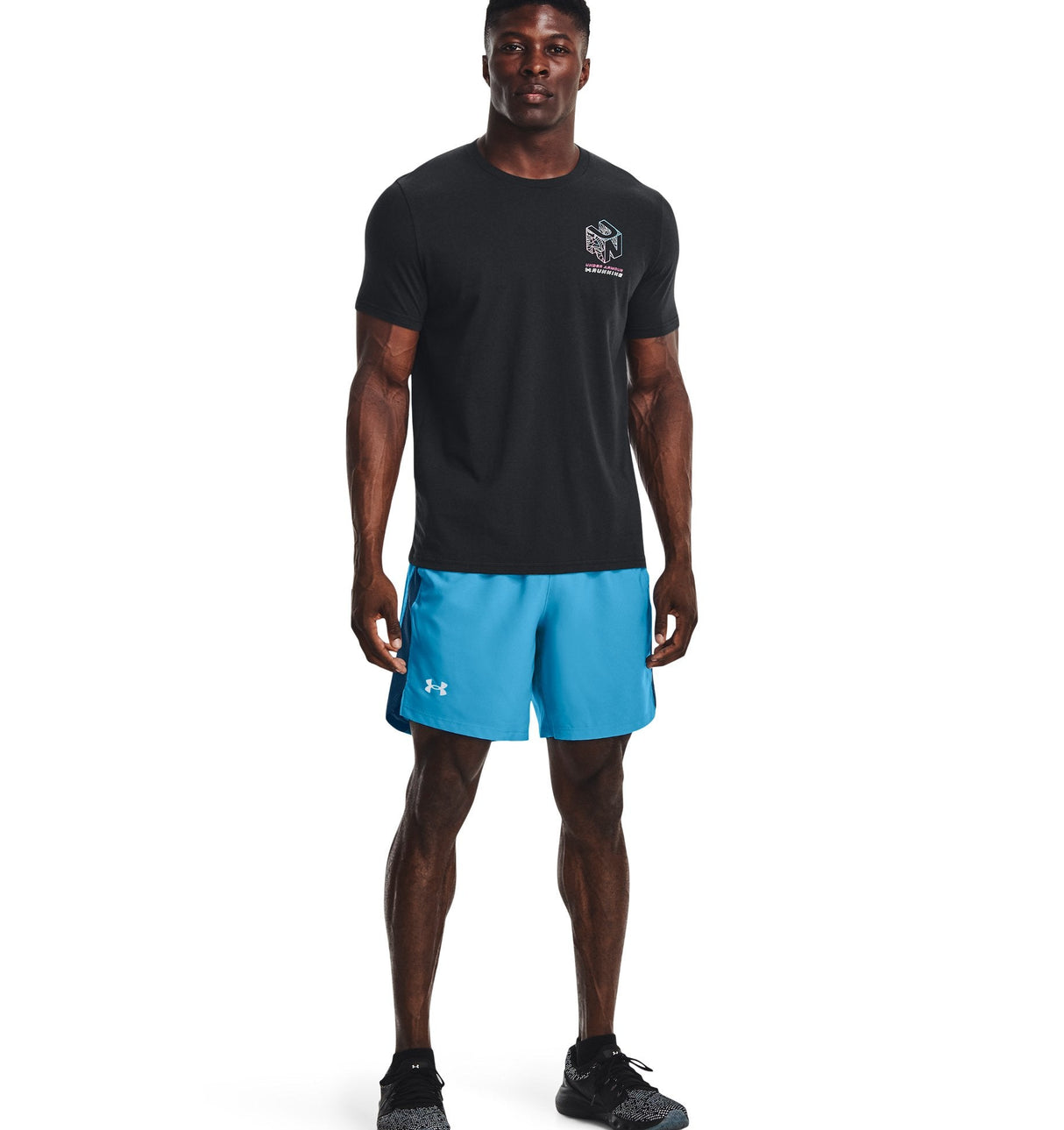 Under Armour Mens UA Launch Run 7in Shorts - Ultra-Light and Stretch-Woven Fabric