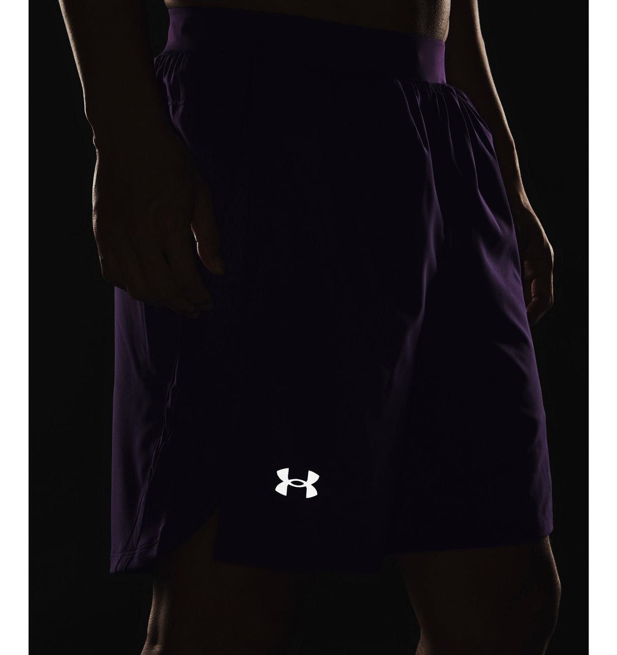 Under Armour Mens UA Launch Run 7in Shorts - Ultra-Light and Stretch-Woven Fabric