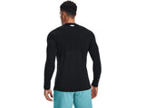 Under Armour Mens HeatGear Fitted Long Sleeve Baselayer - Superior Sweat Wicking