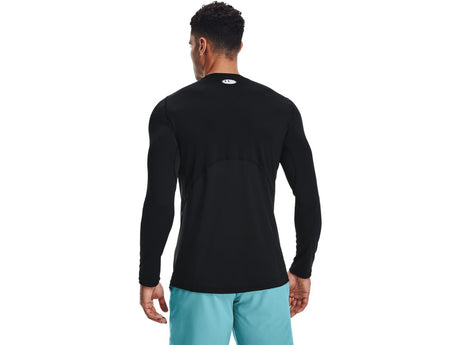 Under Armour Mens HeatGear Fitted Long Sleeve Baselayer - Superior Sweat Wicking