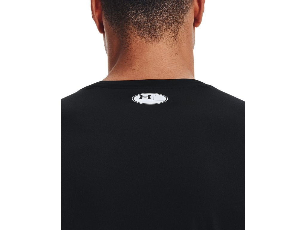 Under Armour Mens HeatGear Fitted Long Sleeve Baselayer - Superior Sweat Wicking