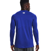 Under Armour Mens HeatGear Fitted Long Sleeve Baselayer - Superior Sweat Wicking