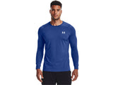 Under Armour Mens HeatGear Fitted Long Sleeve Baselayer - Superior Sweat Wicking