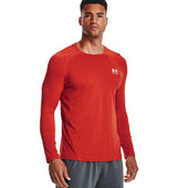 Under Armour Mens HeatGear Fitted Long Sleeve Baselayer - Superior Sweat Wicking