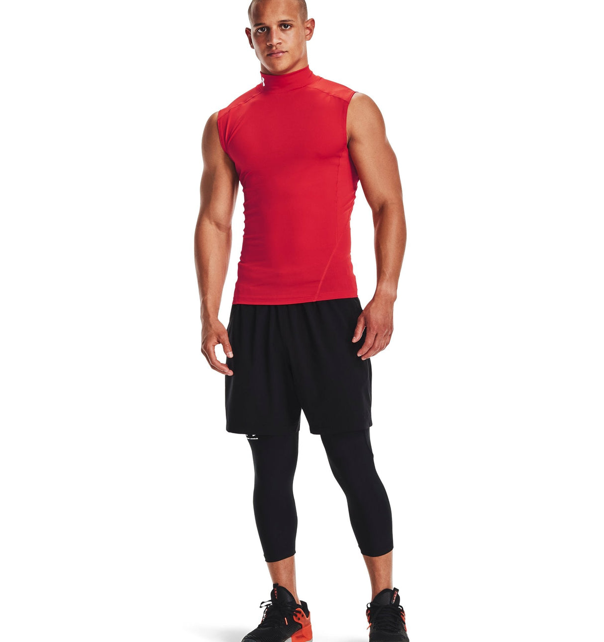 Under Armour Men's HeatGear Armour Sleeveless Mock