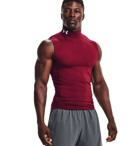 Under Armour Men's HeatGear Armour Sleeveless Mock